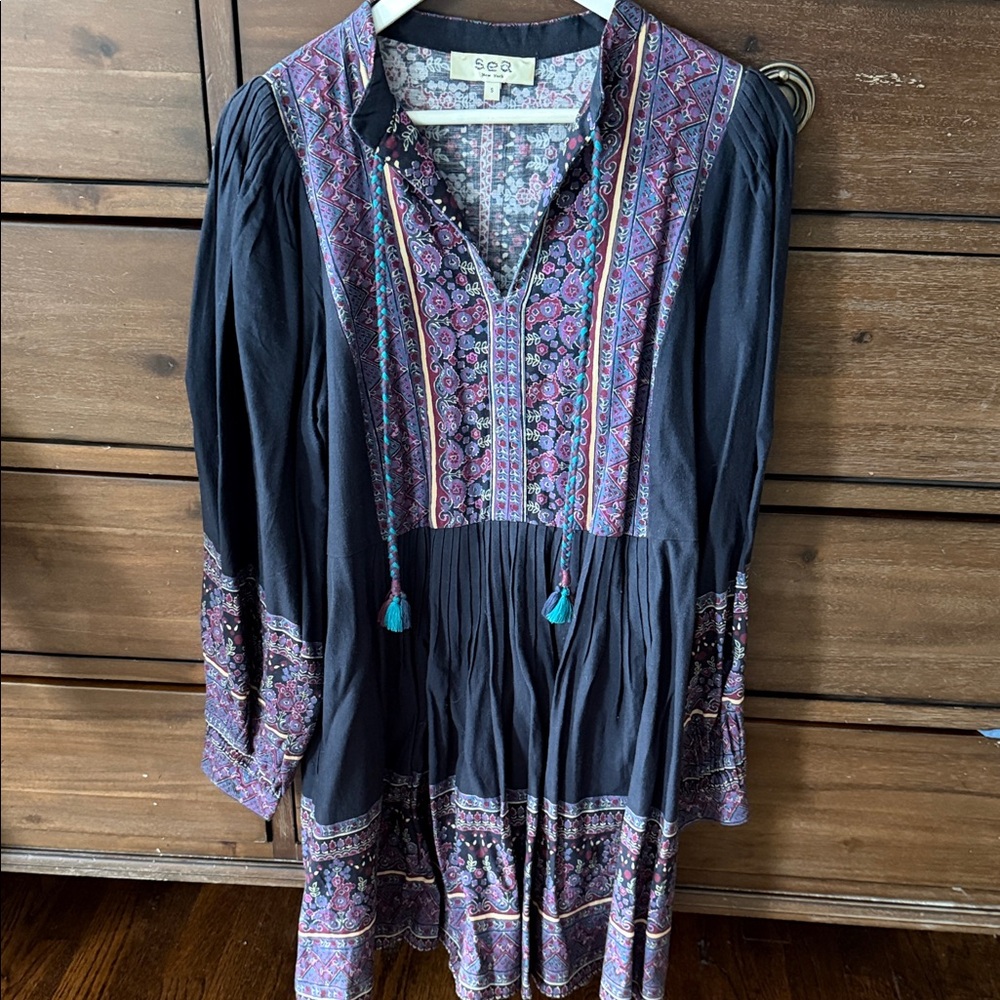 Boho Sea Dress Size Small
